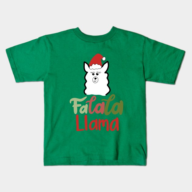 Fa La La Llama Kids T-Shirt by Love Well